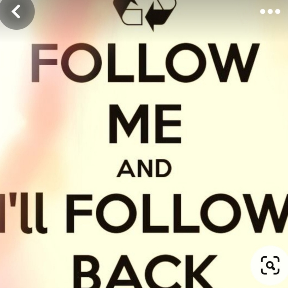 Follow me and I'll follow back